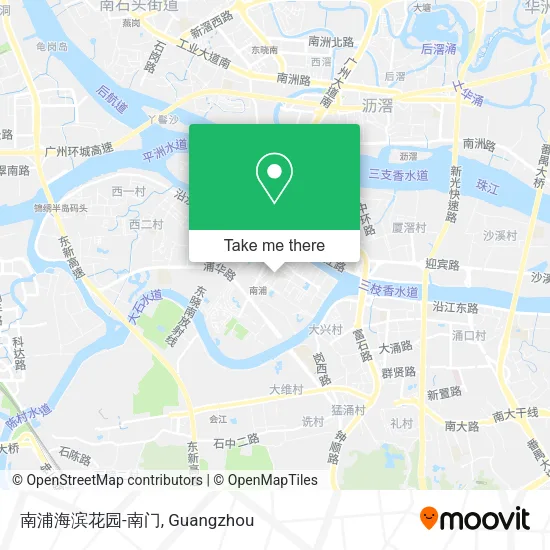 南浦海滨花园-南门 map