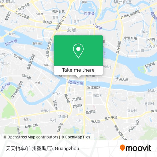 天天拍车(广州番禺店) map