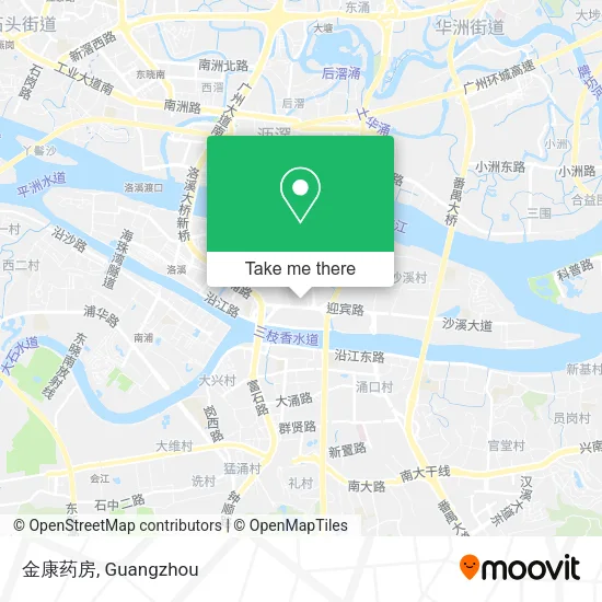金康药房 map