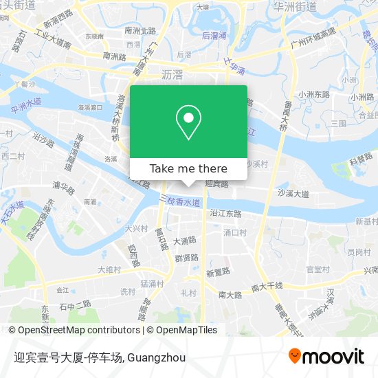 迎宾壹号大厦-停车场 map