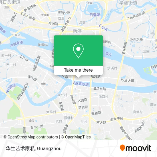华生艺术家私 map