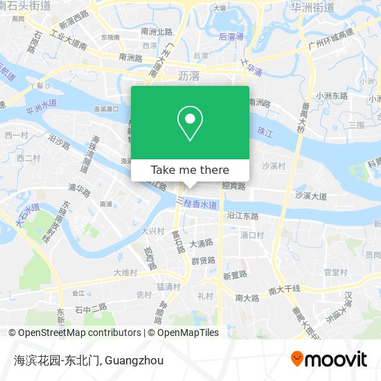海滨花园-东北门 map