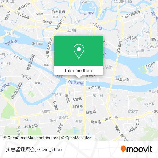 实惠坚迎宾会 map