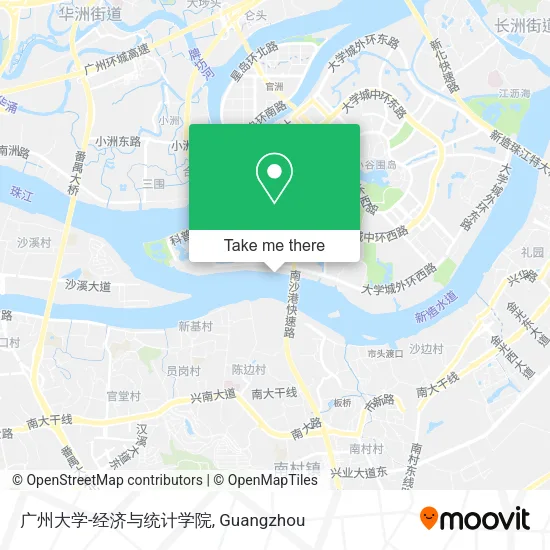 广州大学-经济与统计学院 map
