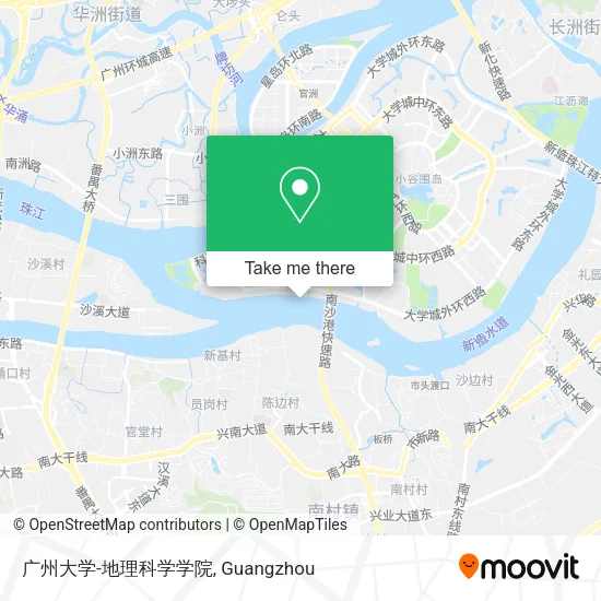 广州大学-地理科学学院 map