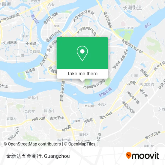 金新达五金商行 map