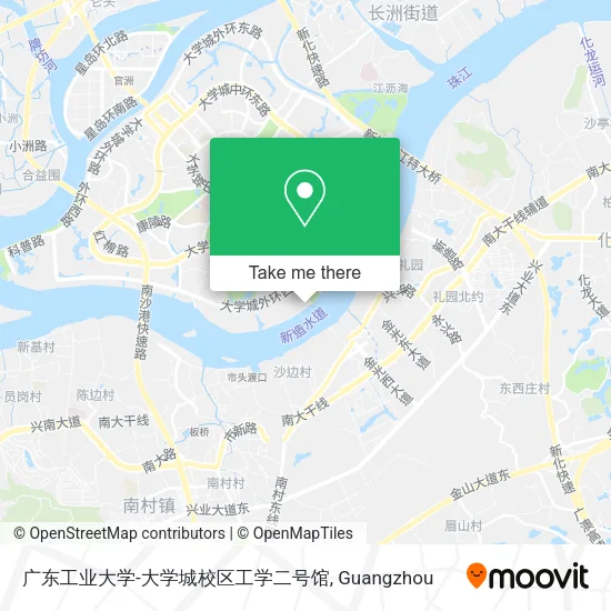 广东工业大学-大学城校区工学二号馆 map