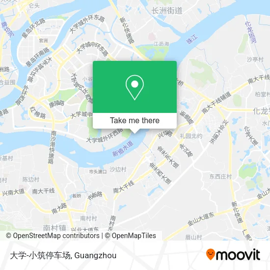 大学-小筑停车场 map