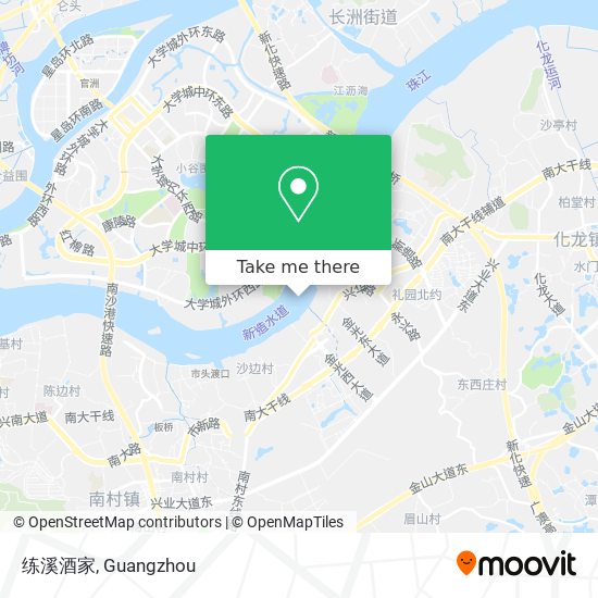练溪酒家 map