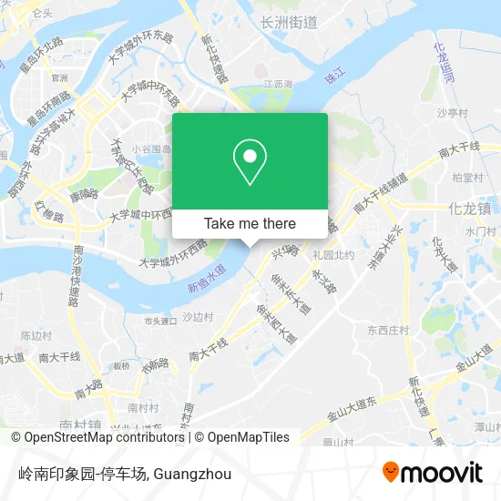 岭南印象园-停车场 map