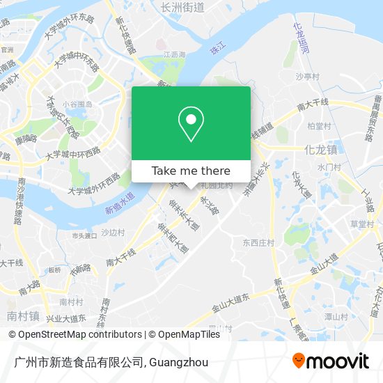 广州市新造食品有限公司 map