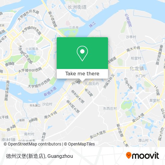德州汉堡(新造店) map