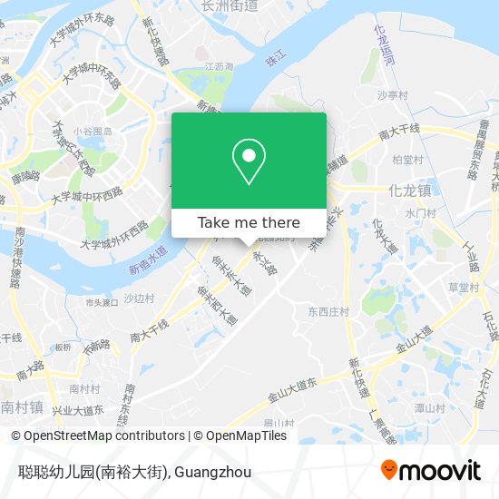 聪聪幼儿园(南裕大街) map