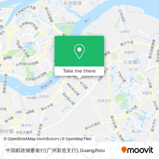 中国邮政储蓄银行(广州新造支行) map