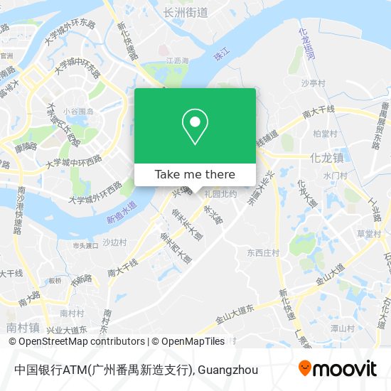 中国银行ATM(广州番禺新造支行) map