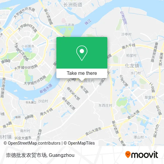 崇德批发农贸市场 map