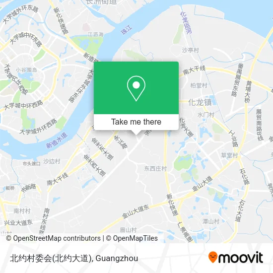 北约村委会(北约大道) map