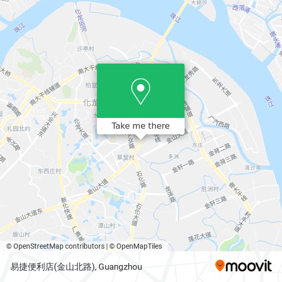易捷便利店(金山北路) map