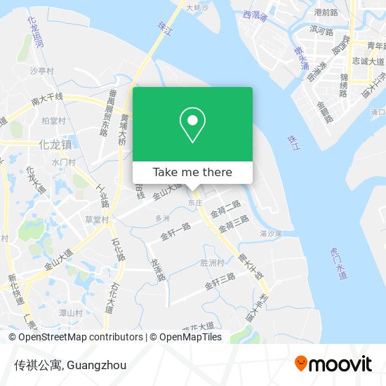 传祺公寓 map