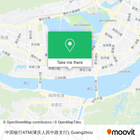 中国银行ATM(肇庆人民中路支行) map