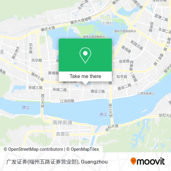 广发证券(端州五路证券营业部) map