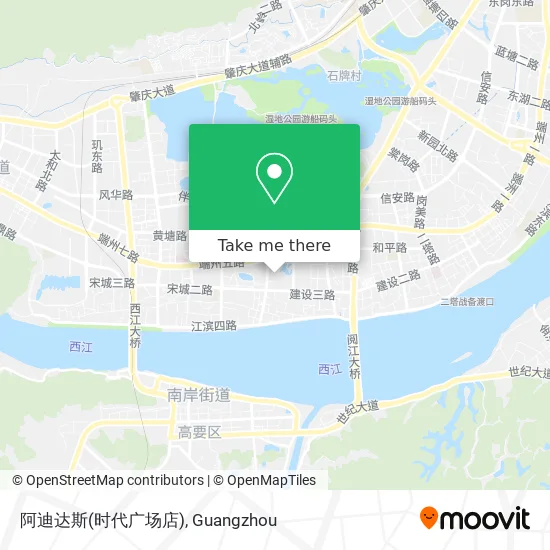 阿迪达斯(时代广场店) map