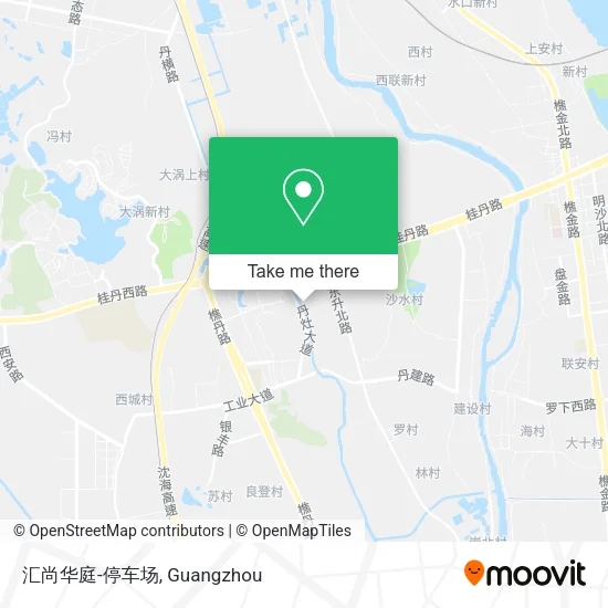 汇尚华庭-停车场 map