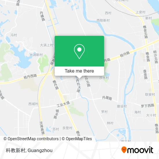 科教新村 map