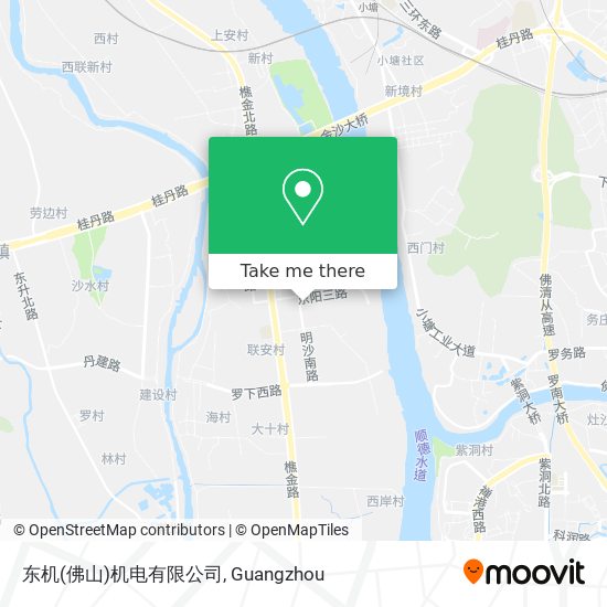 东机(佛山)机电有限公司 map