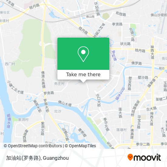 加油站(罗务路) map