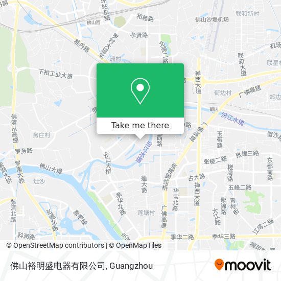 佛山裕明盛电器有限公司 map