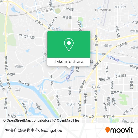 福海广场销售中心 map