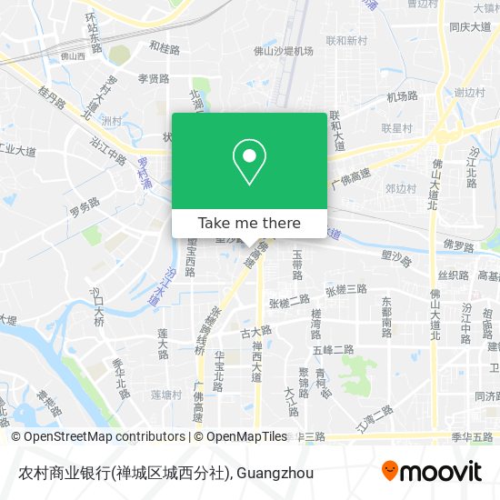 农村商业银行(禅城区城西分社) map