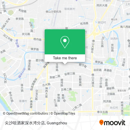 尖沙咀酒家深水湾分店 map