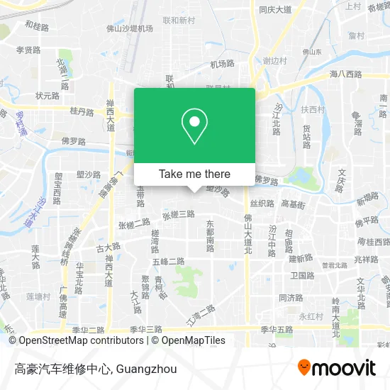 高豪汽车维修中心 map