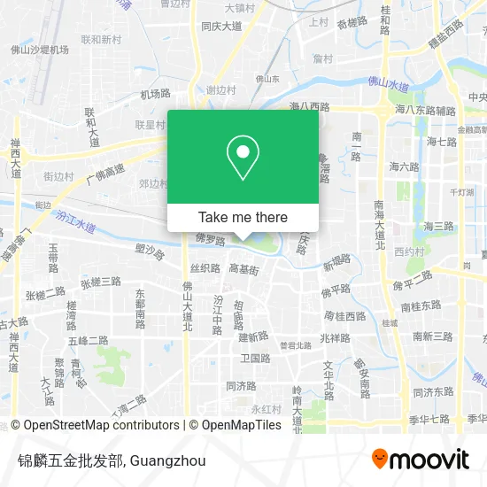 锦麟五金批发部 map