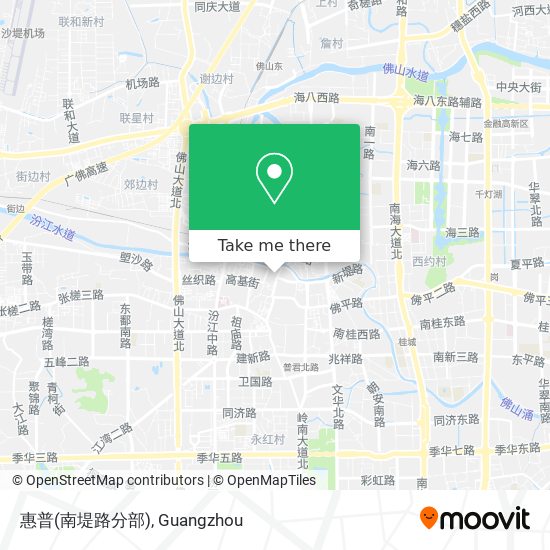 惠普(南堤路分部) map