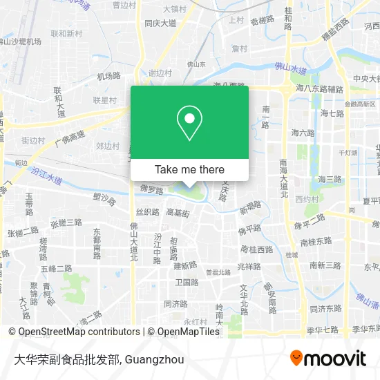 大华荣副食品批发部 map