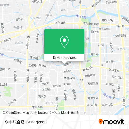 永丰综合店 map
