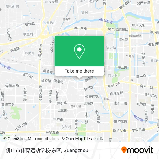 佛山市体育运动学校-东区 map