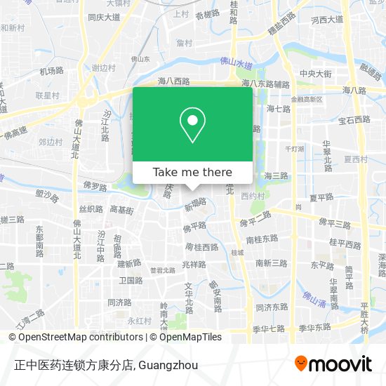 正中医药连锁方康分店 map