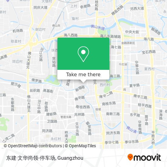 东建·文华尚领-停车场 map