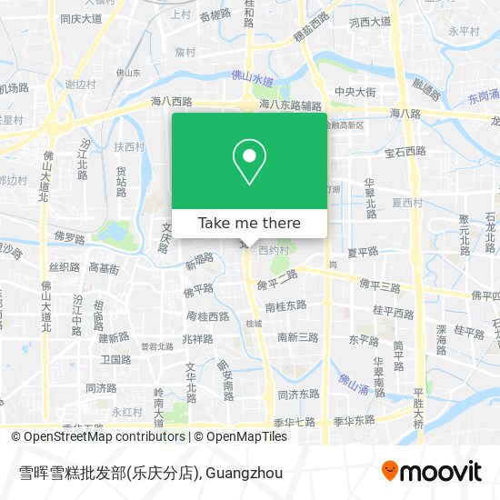 雪晖雪糕批发部(乐庆分店) map