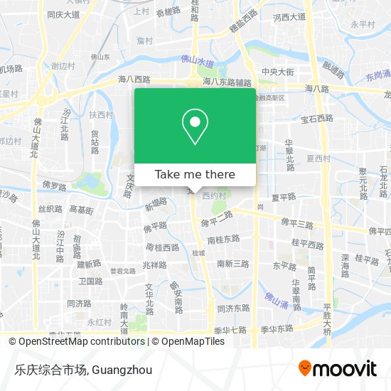 乐庆综合市场 map