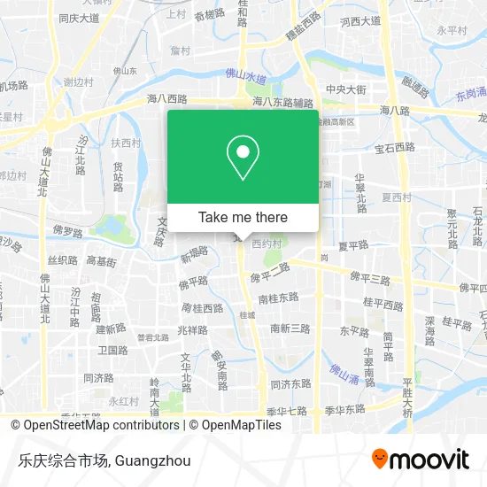 乐庆综合市场 map