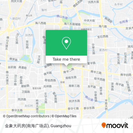 金象大药房(南海广场店) map