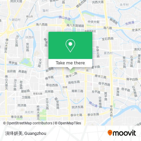 演绎妍美 map