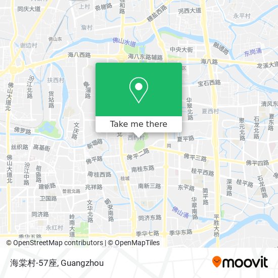 海棠村-57座 map