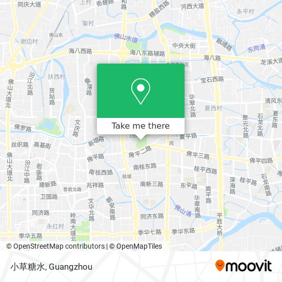 小草糖水 map
