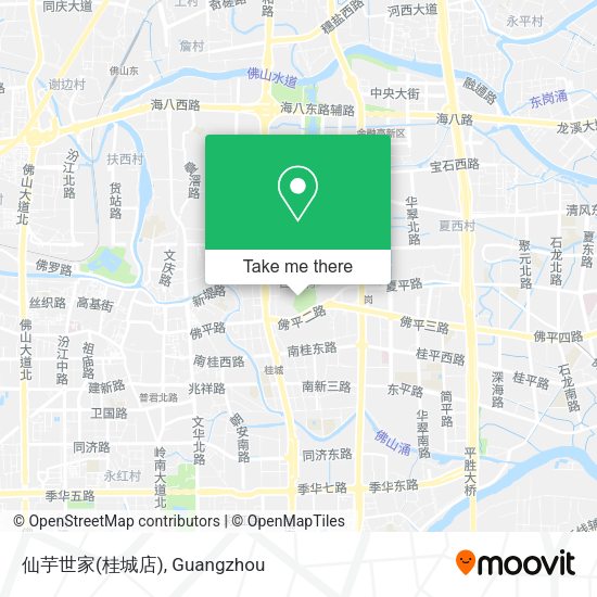 仙芋世家(桂城店) map